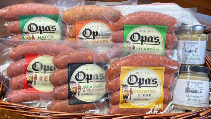 A Family-Owned German Meat Market In Texas Hill Country Has Been Smoking Sausage The Old Way Since 1947