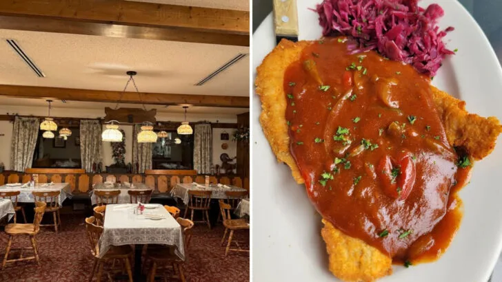 A German Family Tucked a Schnitzel Restaurant in the Minnesota Woods, and It Feels Like Walking Into a Bavarian Lodge