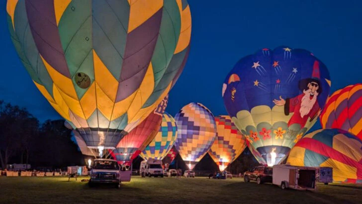 A Hot Air Balloon Festival in Michigan That Feels Straight Out of a Postcard