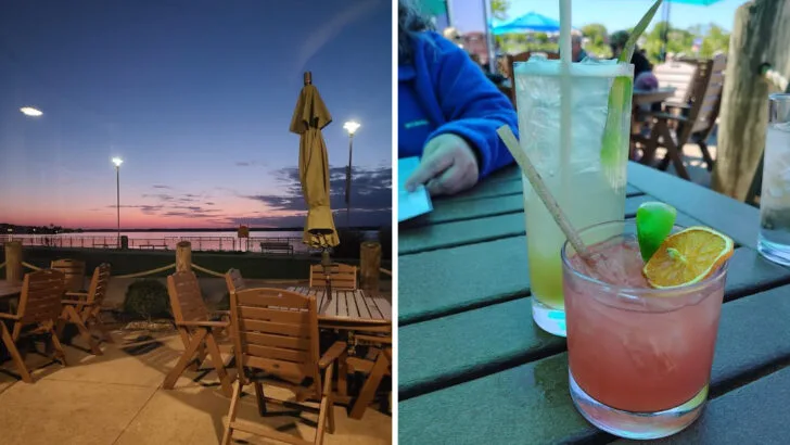 A Meal at This Pennsylvania Lakefront Restaurant Comes With Front-Row Sunset Views