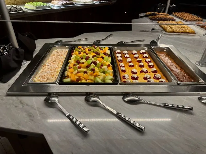 Dessert Bar That Rivals the Main Buffet