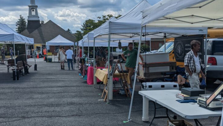 A Pennsylvania mill town where the weekend farmers market feels like a neighborhood reunion