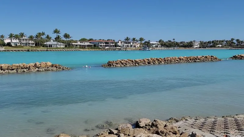 A Sheltered Lagoon Perfect for Swimming