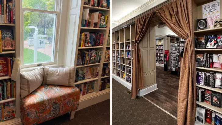 A converted train depot in North Carolina is now one of the state&rsquo;s most charming bookstores