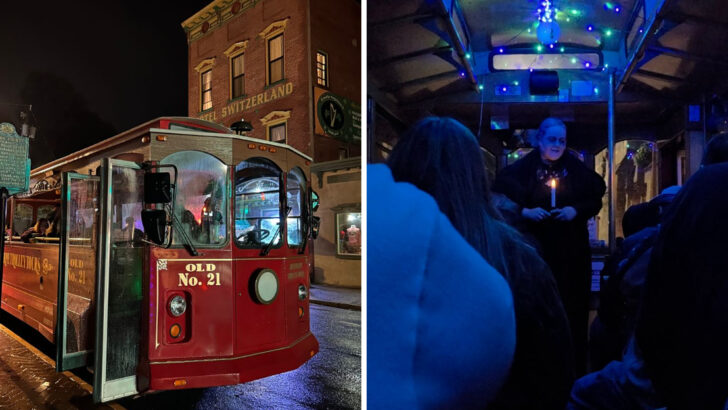 A trolley ride through a Pennsylvania mountain town that feels like stepping back in time