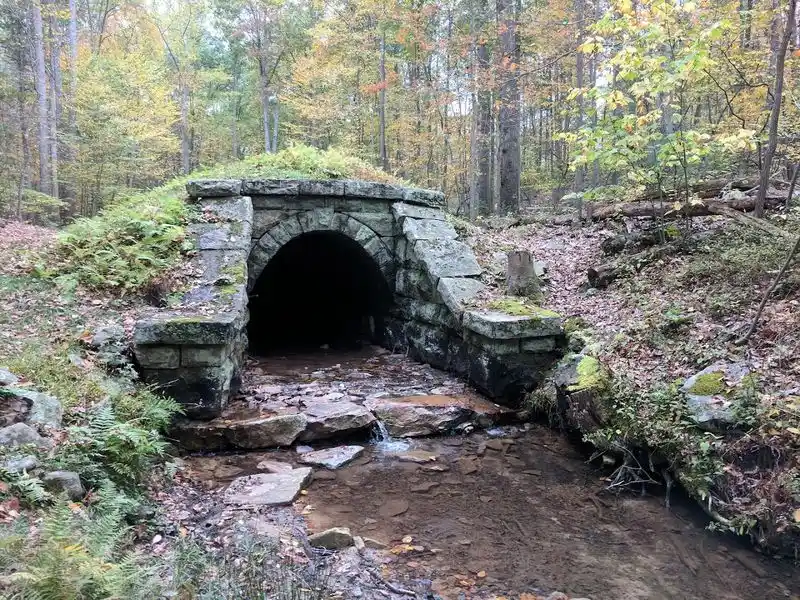 Built on the Remains of a Failed Railroad