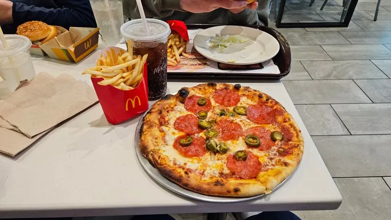 Brick oven pizza experience