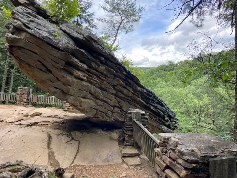 Balanced Rock (Trough Creek State Park)
