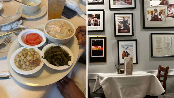 At This Legendary Georgia Tea Room, Southern Comfort Comes With s Pencil Order Slip