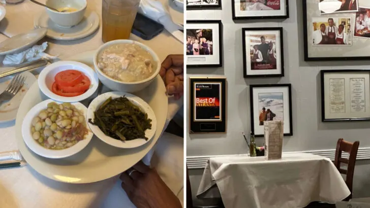 At This Legendary Georgia Tea Room, Southern Comfort Comes With s Pencil Order Slip