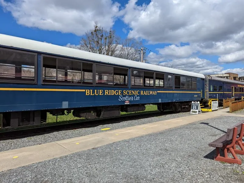 Blue Ridge Scenic Railway and Downtown Stroll