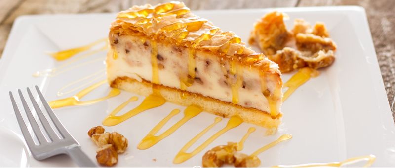 Baklava cheesecake and cannoli temptations