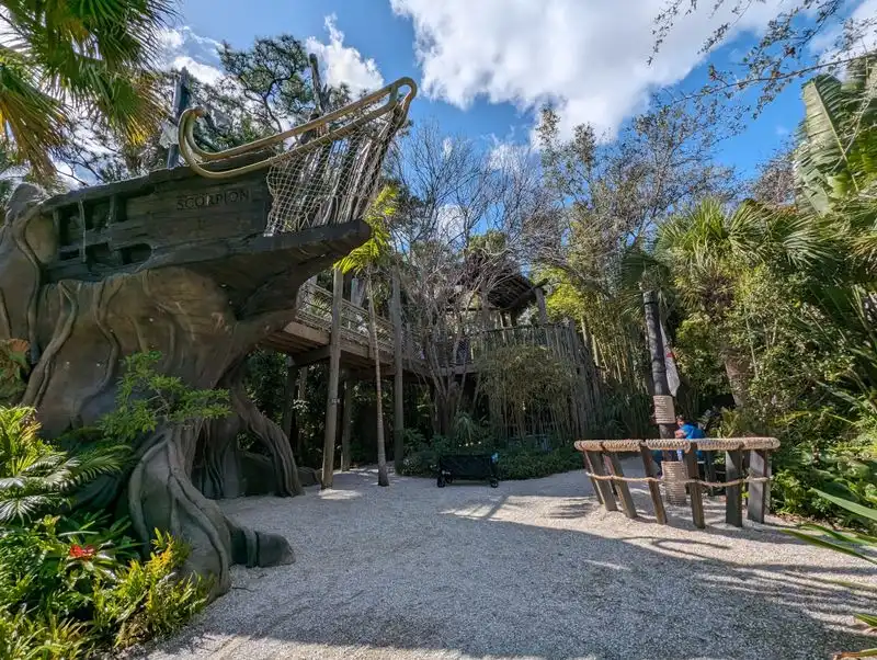 Children&rsquo;s Garden and Pirate Ship Play Area