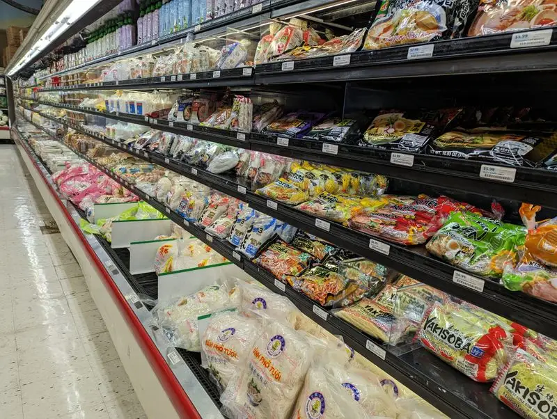 Specialty Asian Grocery Aisles