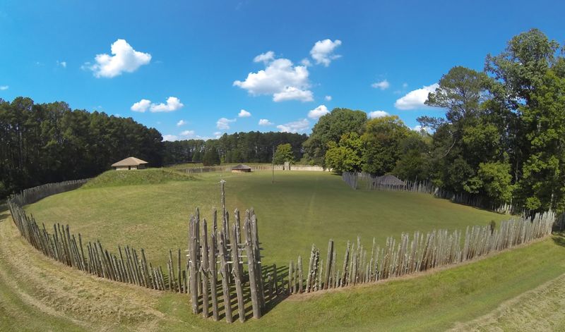 Town Creek Indian Mound Gate Guardians