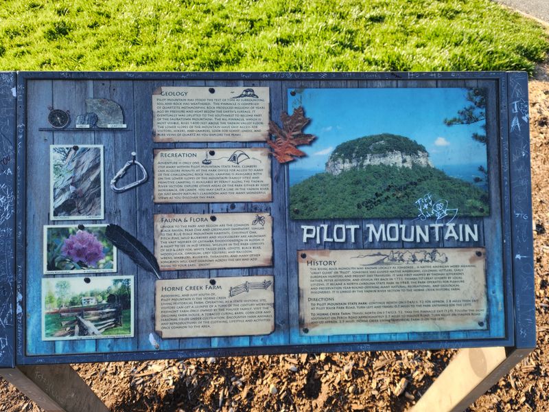 Pilot Mountain Summit Overlook