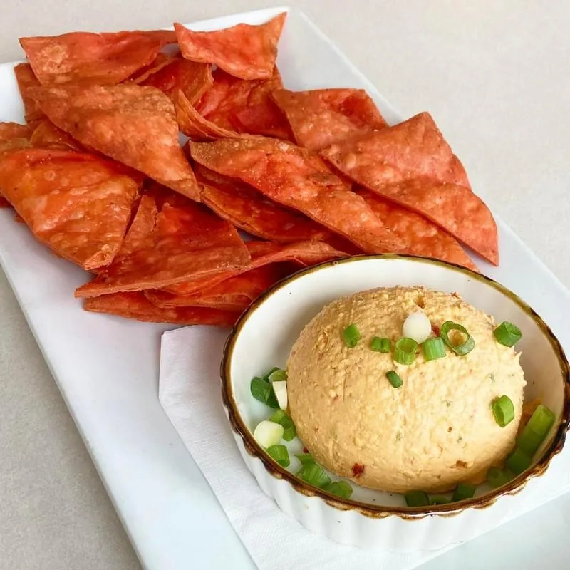 Star Appetizers: Pimento Cheese and Crab Rangoon Nachos