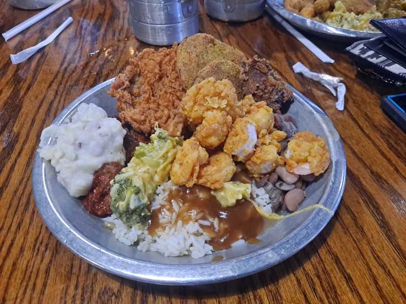 Fried green tomatoes and Southern sides