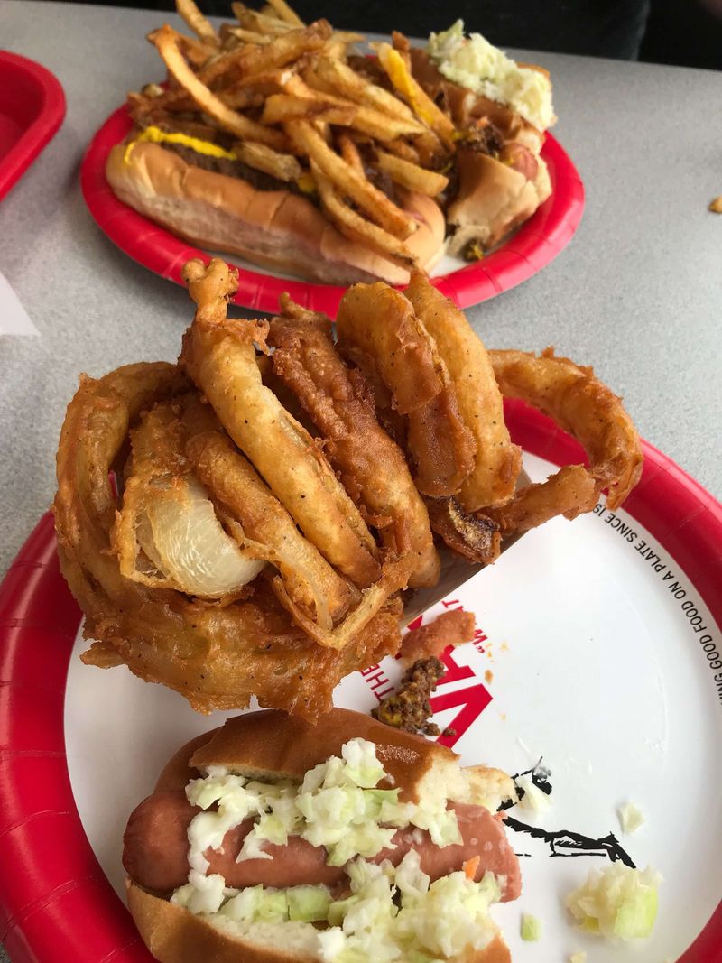 Fries versus onion rings