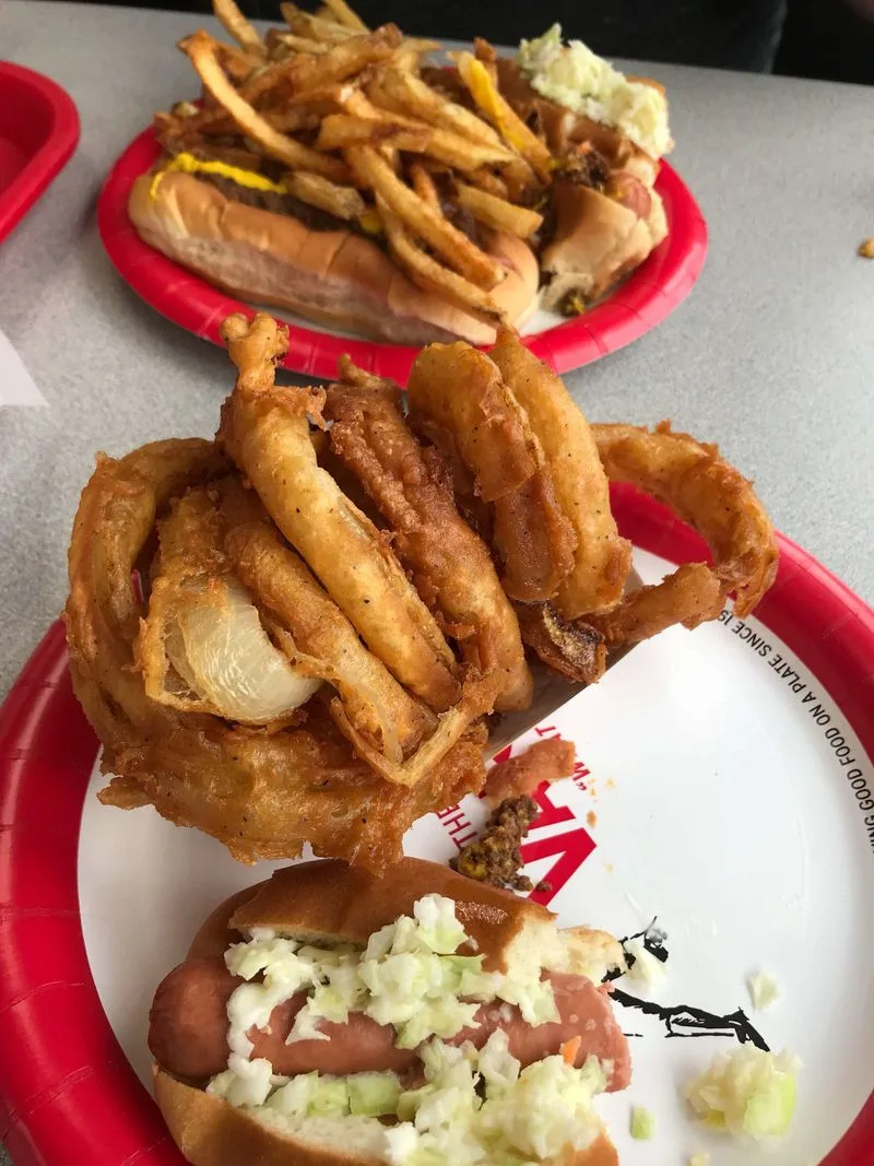 Fries versus onion rings