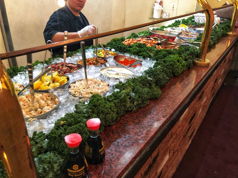 Salad Bar and Seafood Salads