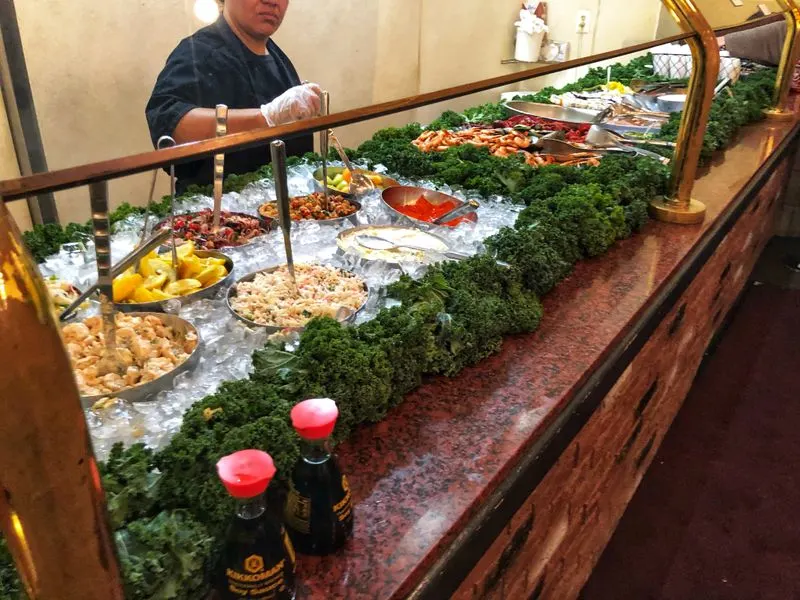 Salad Bar and Seafood Salads