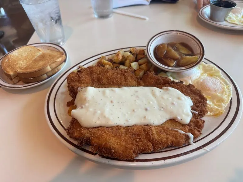 The Legendary Chicken Fried Steak Dinner