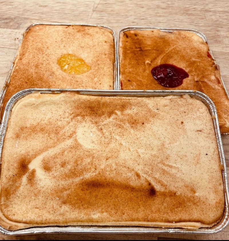 Philadelphia Butter Cake Slice