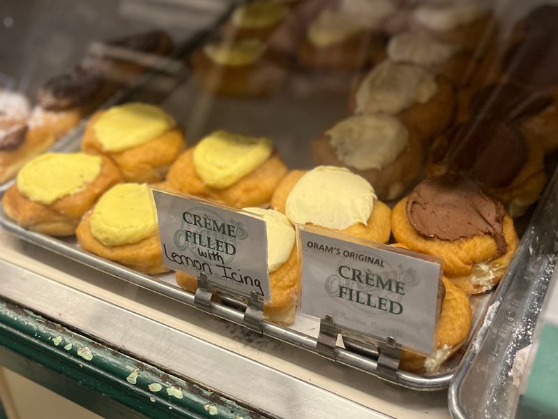 Signature filled donuts and weekly flavors