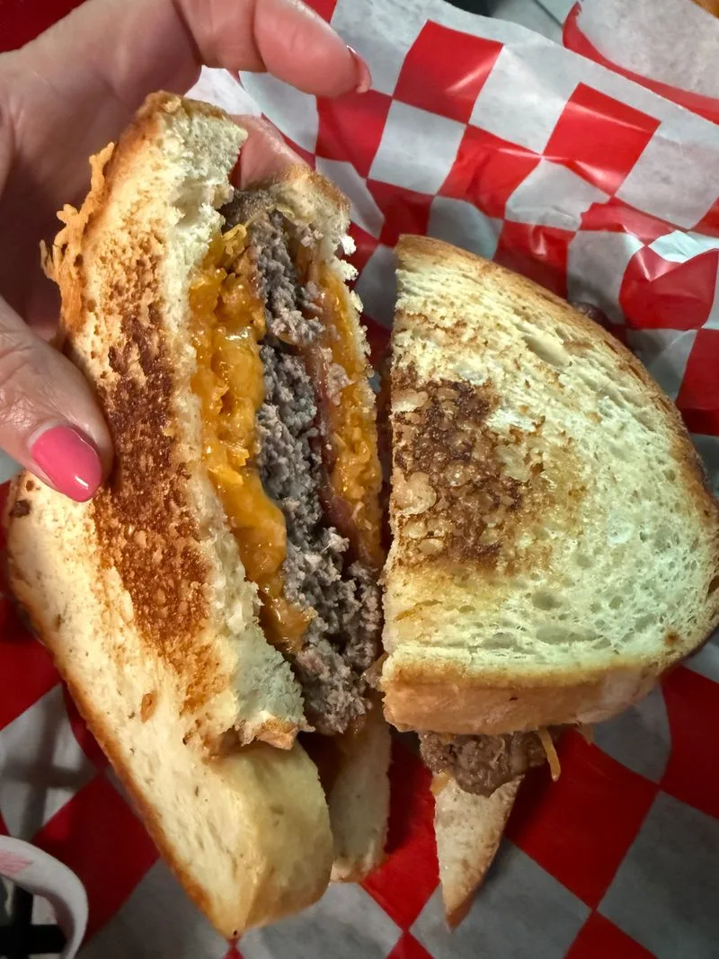 Patty Melt On Texas Toast