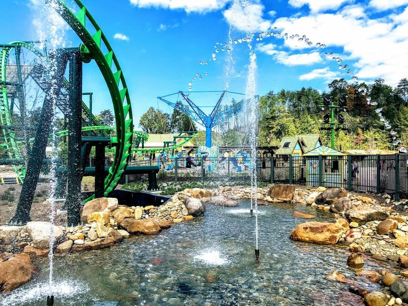 Ride the Coasters at Dollywood in Pigeon Forge