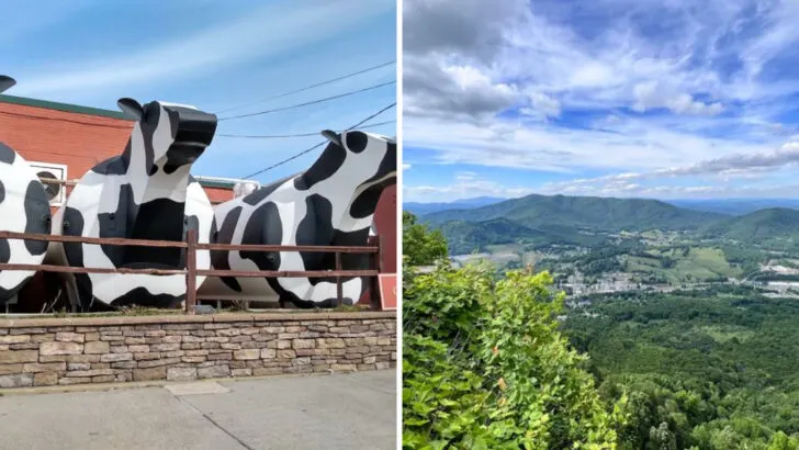 Colorful Street Murals And Blue Ridge Views Make This North Carolina Mountain Town Worth The Drive