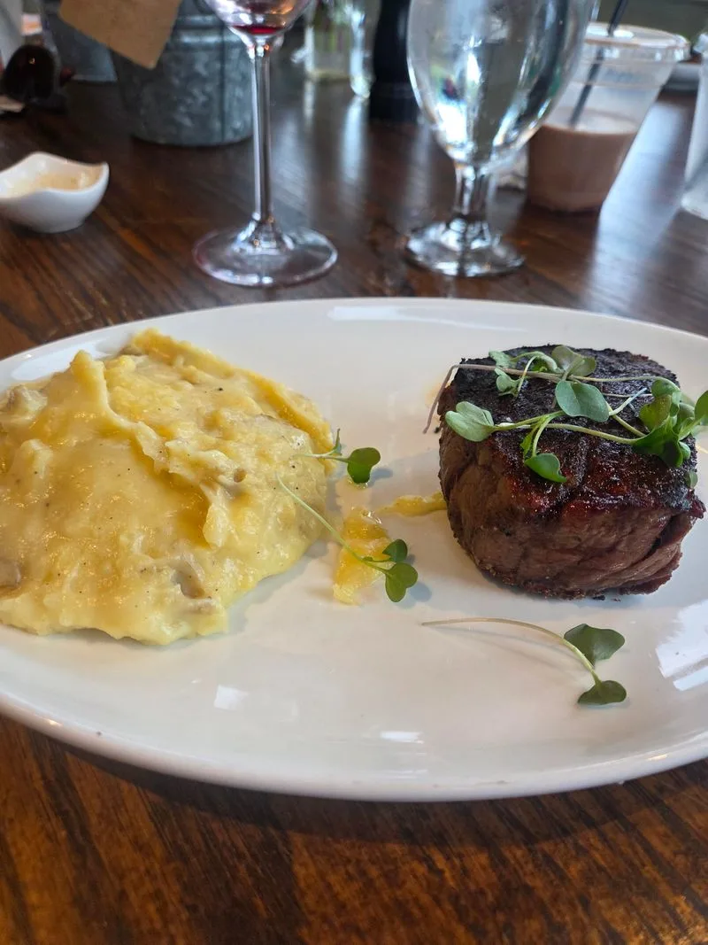 Filet Mignon with Bone Marrow Butter
