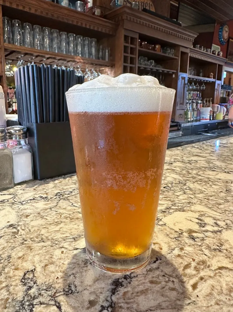 Microbrews on tap and cozy pours