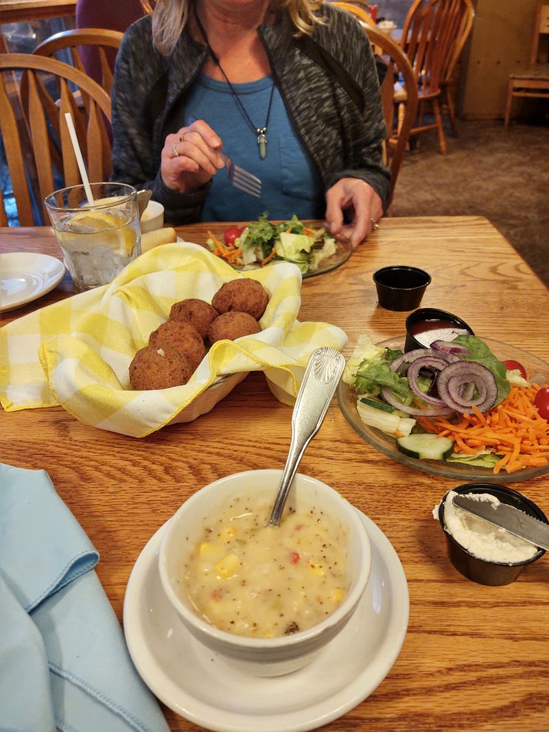 Corn Chowder, Hush Puppies, And Southern Starters