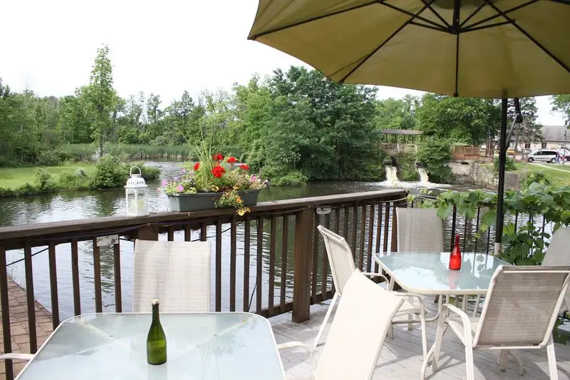 A Patio and River View That Elevate the Whole Experience