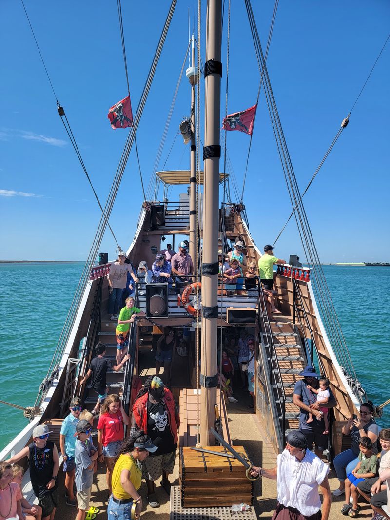 Snacks, Drinks & Pirate Souvenirs