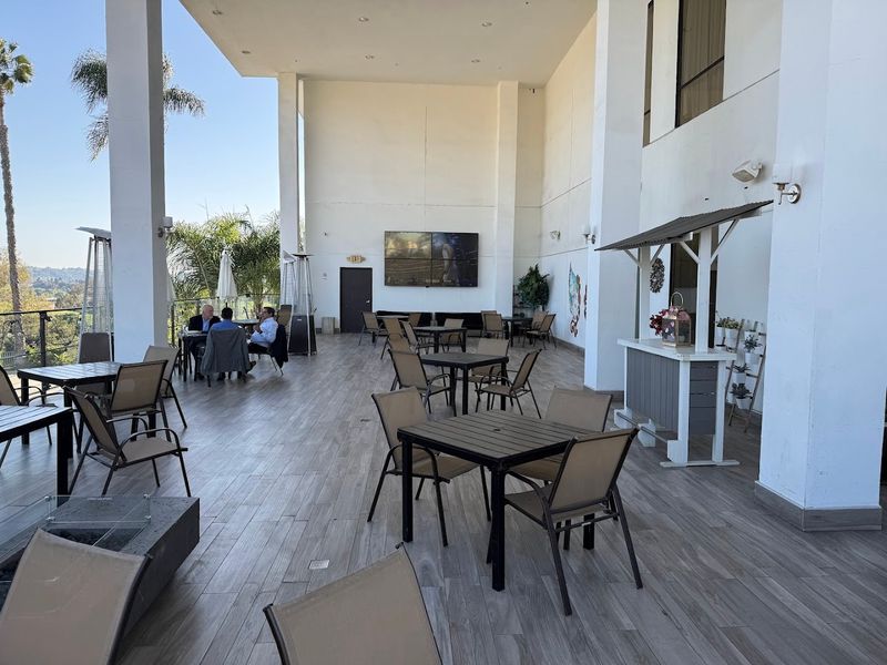 The Stunning Patio with Pomona Valley Views