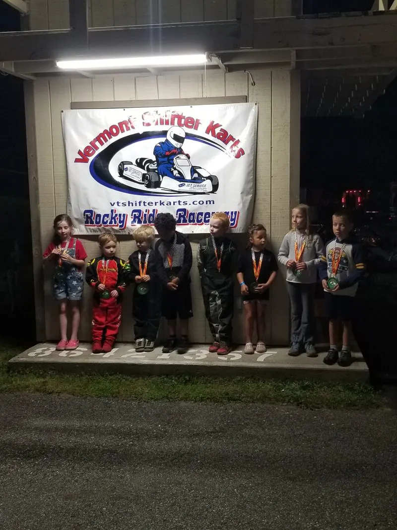 Family night under the lights