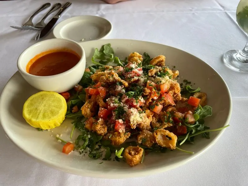 The old school service style and dining rhythm