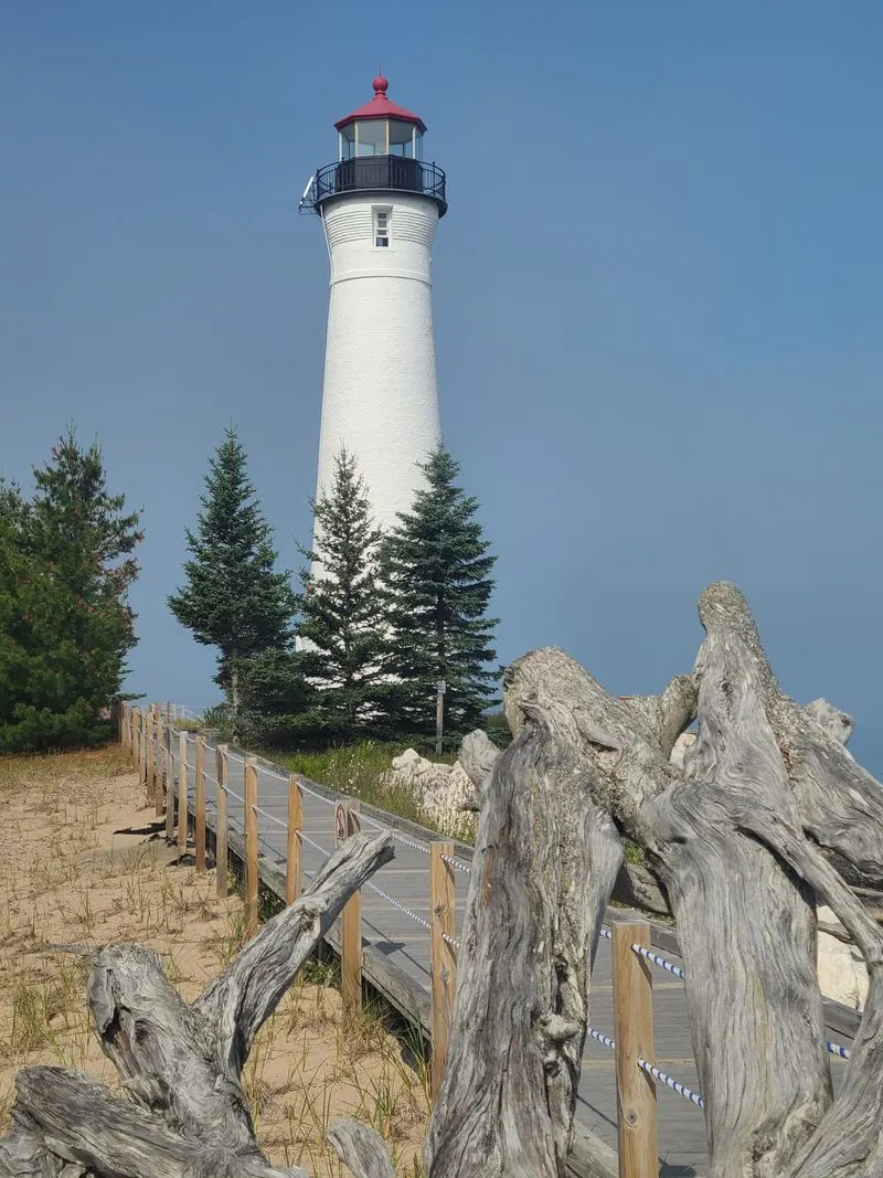 First Glimpse: Tower, Keeper&rsquo;s Quarters, And Sky