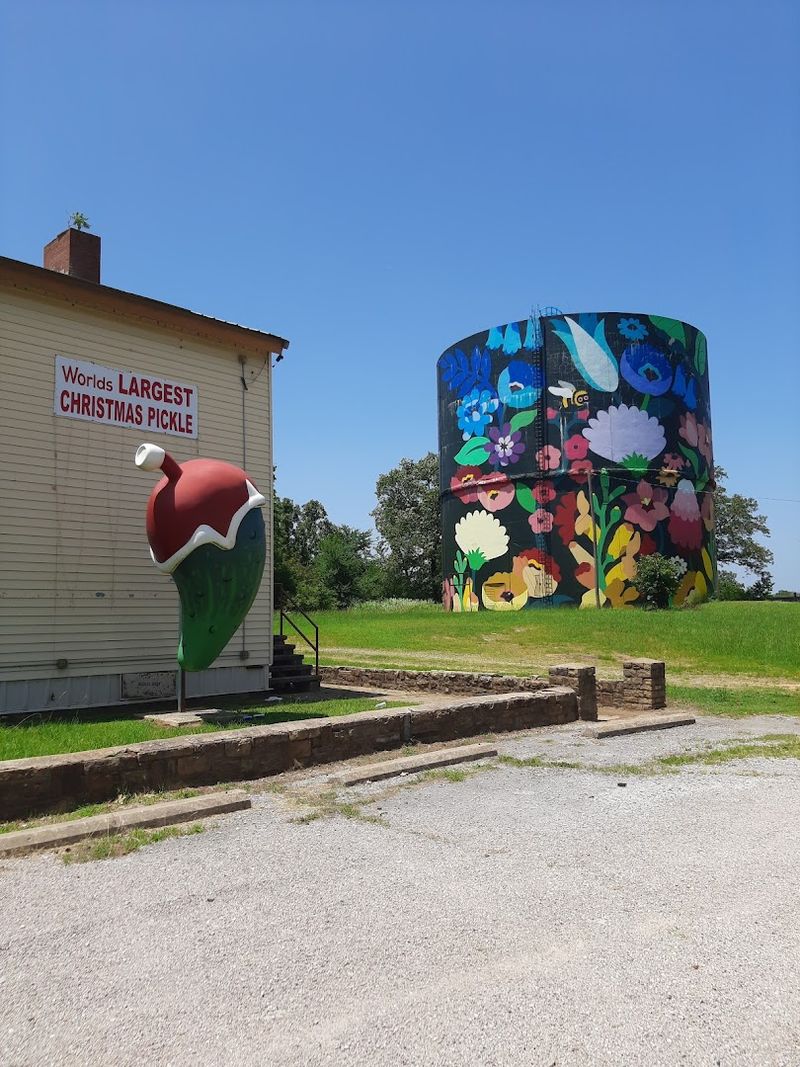 World's Largest Christmas Pickle