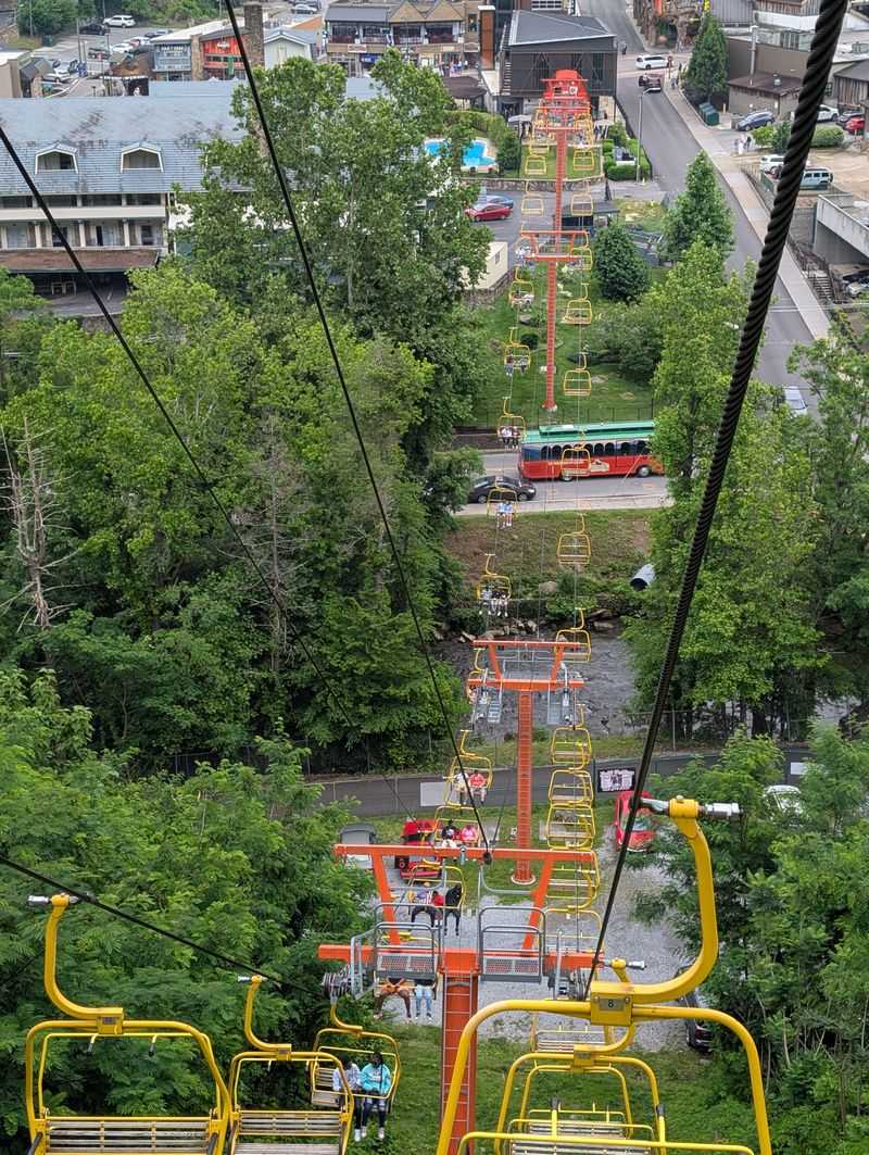 Chairlift Ride To The Sky