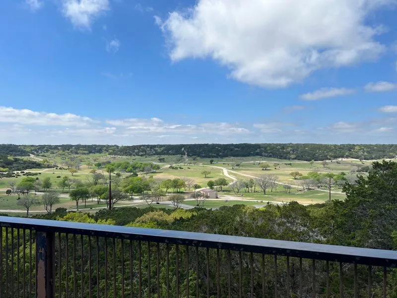 First Glimpse from the Patio