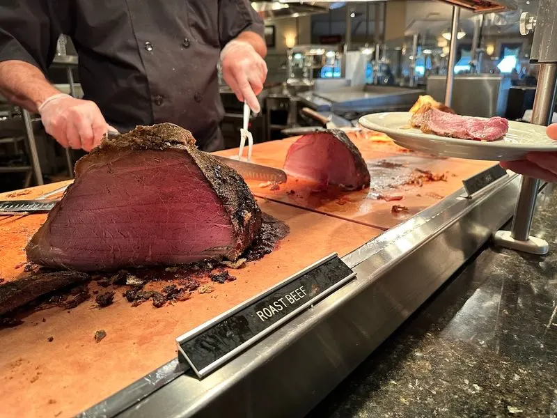 Carved Roast Beef Station