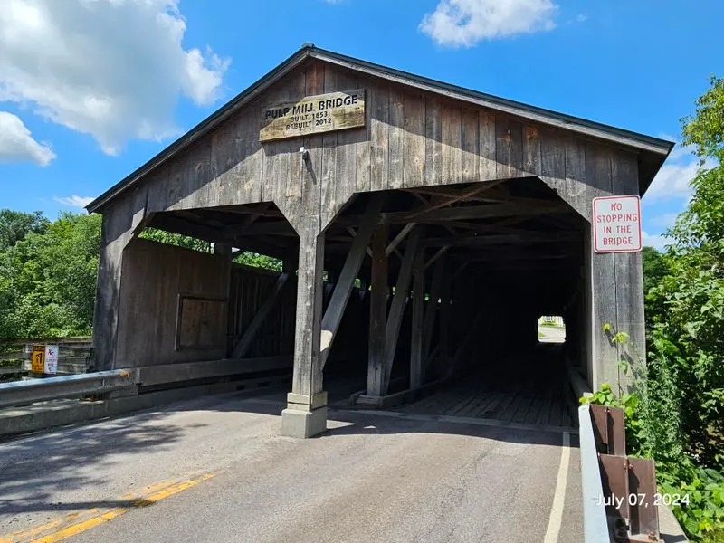 Pulp Mill Covered Bridge