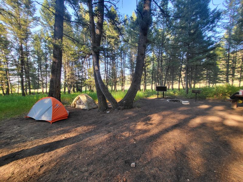 Camping at Curtis Canyon