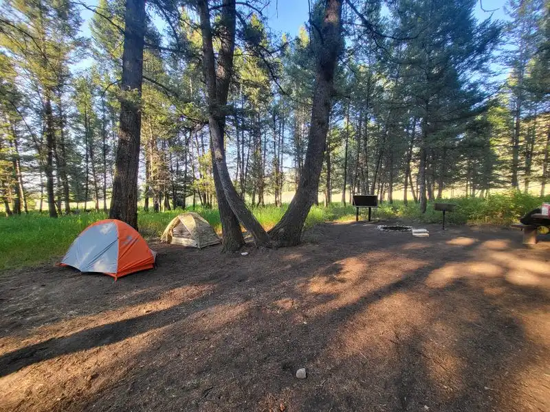 Camping at Curtis Canyon
