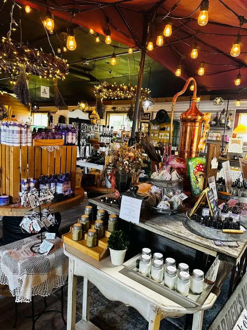 The farm shop: soaps, oils, honey, and thoughtful gifts