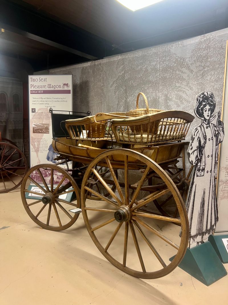 The Transportation Exhibit Downstairs